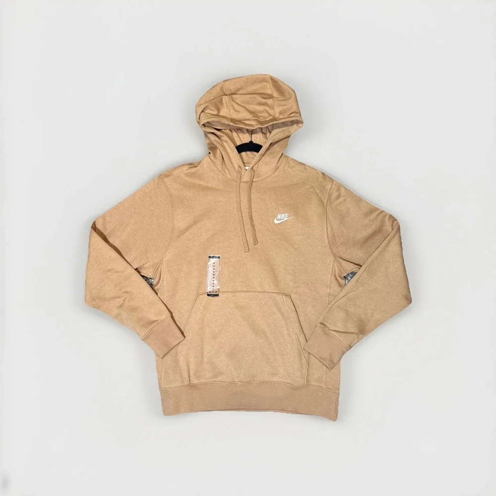 Nike Men's Camel Fleece Pullover‎ Hoodie BV2654-224 Size M NWT